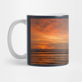 December sunrise over the North Sea Mug